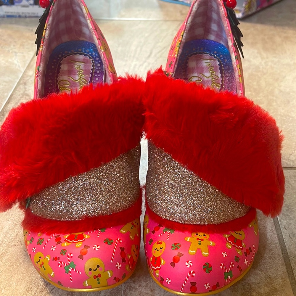 Outrageous holiday shoes from Irregular choice in Great Britain.